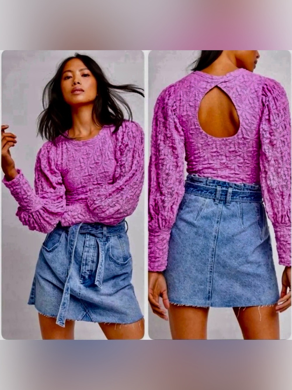 FREE PEOPLE PLUMERIA TEA TIME TOP